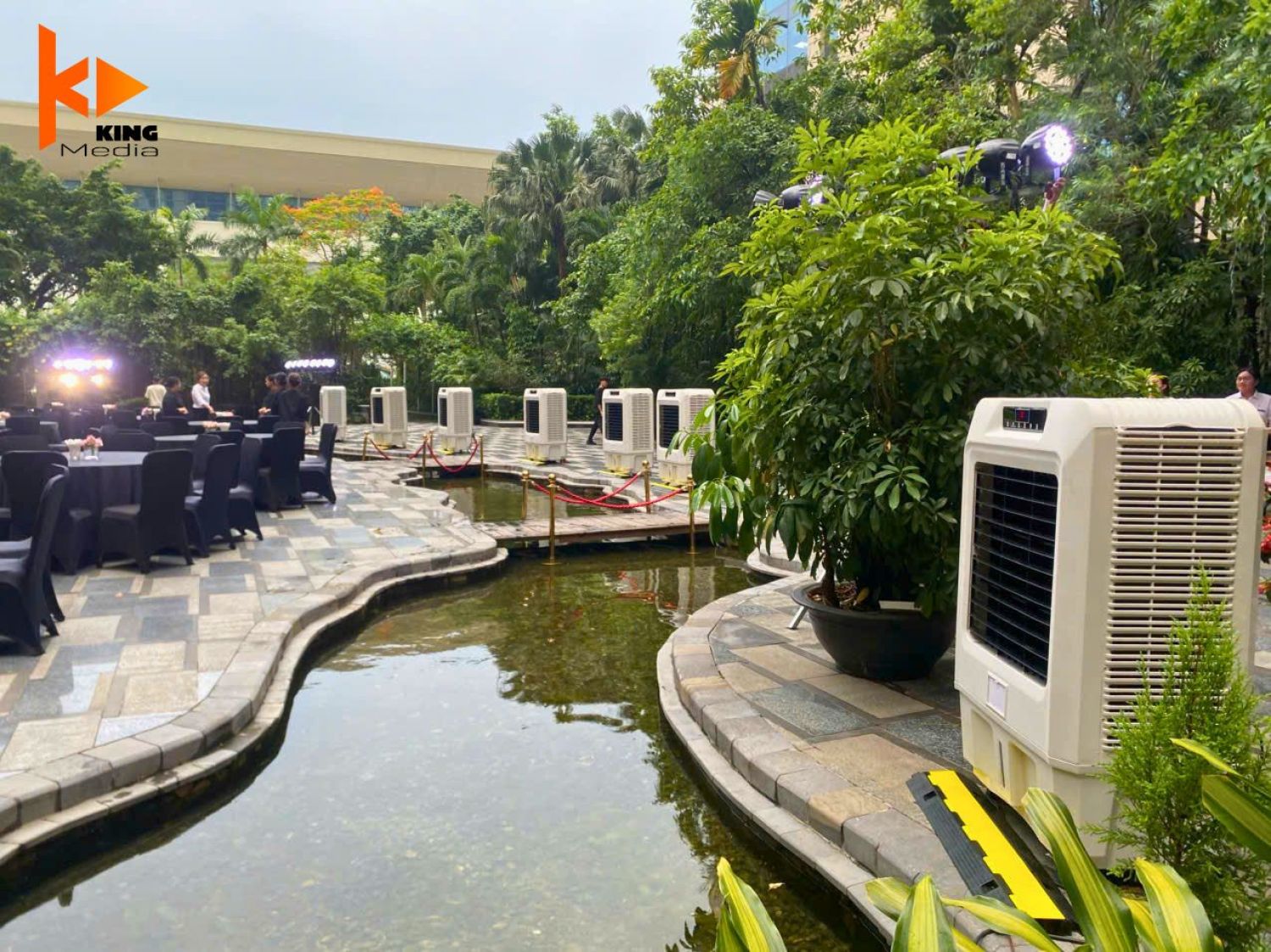 Cho thuê quạt điều hòa sự kiện Tại Hà Nội